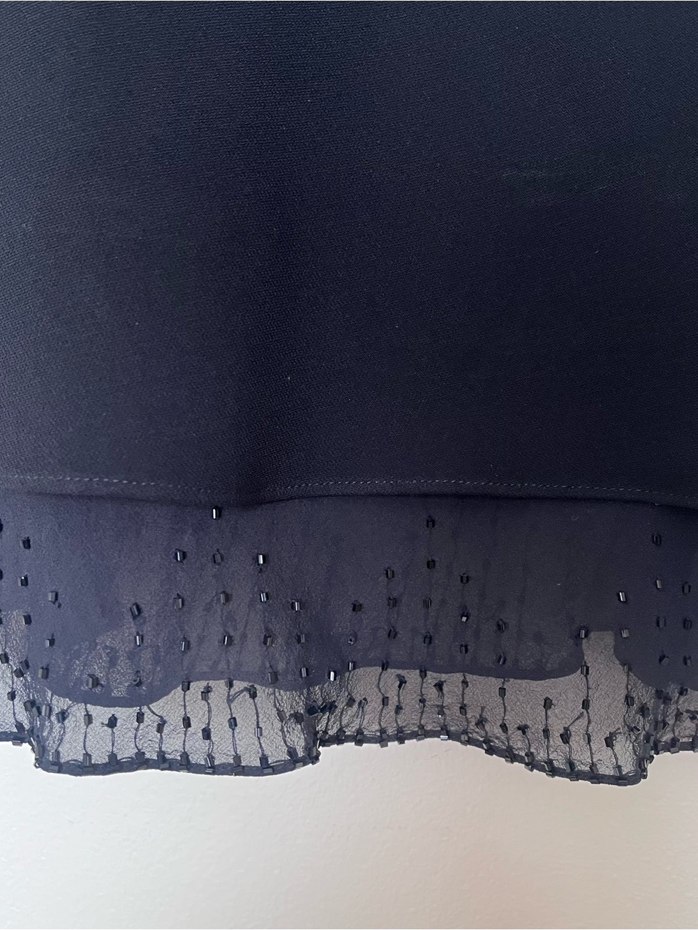 Jones New York Vintage Women's Black V-Neck Short Sleeve Dress Size 12P - Picture 5 of 8